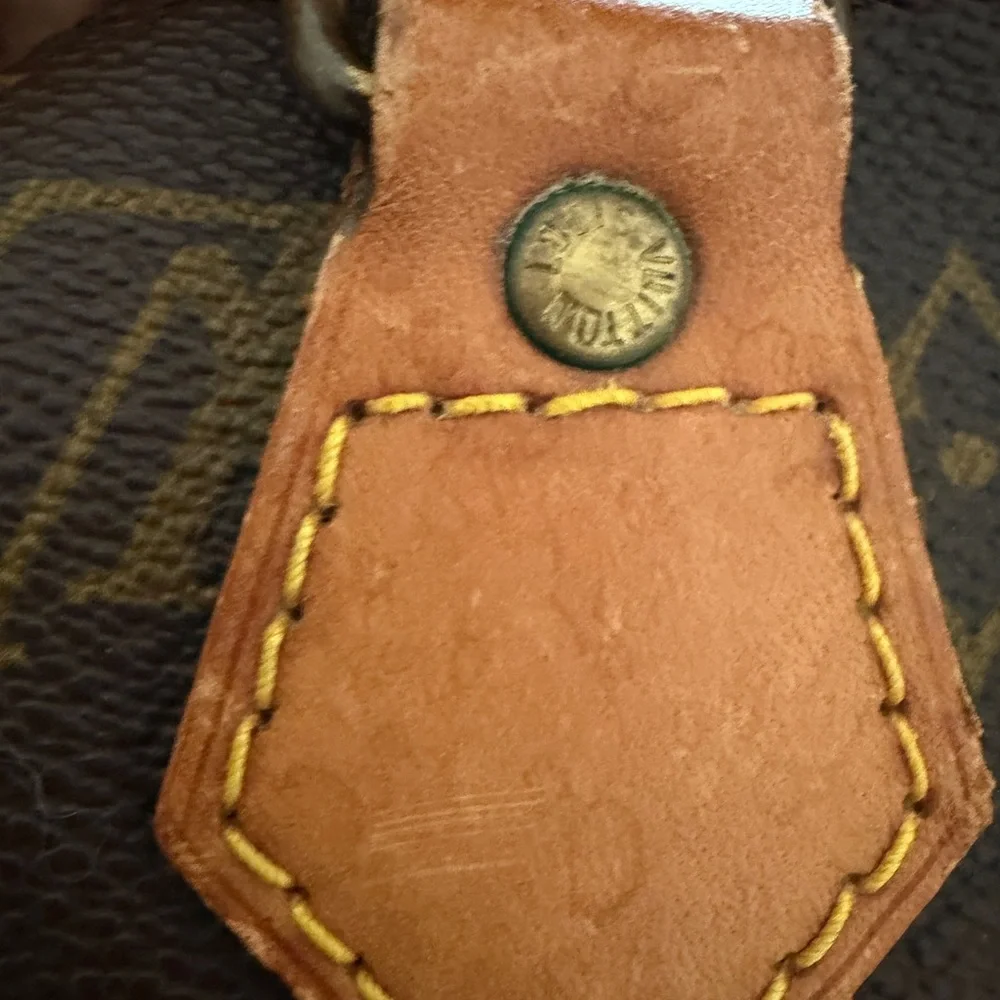 Louis Vuitton Brown Monogram Bag with Multicolor Rainbow Accents - Picture 5 of 7